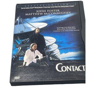 Contact DVD 150 min PG warner brothers 1997 English READ
